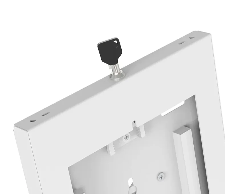 Neomounts desk grommet, lockable tablet casing for Apple iPad, PRO, Air & Samsung Galaxy Tab