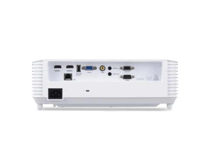 Acer Projector S1387n, DLP, Short Throw 0.5, WXGA (1280x800), 4000 ANSI Lumens, 20 000:1, 1x, HDMI 1.4x2, DC Out (5V/1A, USB-A), Component Video (D-sub), RCA, RJ45, RS232, Audio in/out, Speaker 16W, 3.1 kg, 3Y, White