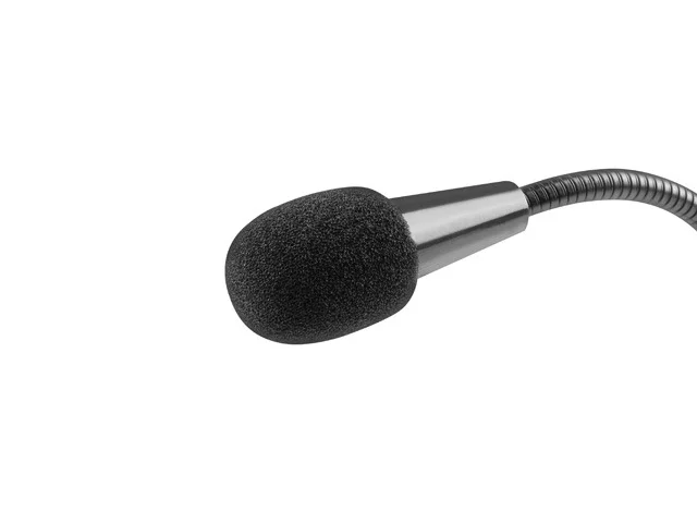 Микрофон NATEC Giraffe 2, динамичен, всенасочен, Mini Jack, 1.80 m, черен