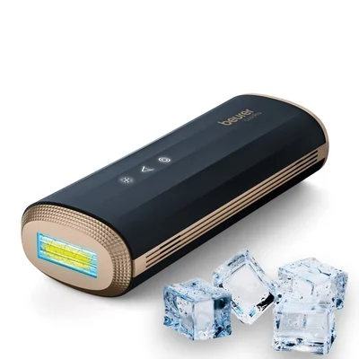 Фотоепилатор Beurer IPL 7800 Cool Pro, IPL технология, 3.8 cm² светлинна площ, UV филтър, сензор за контакт с кожата, режим „auto flash“, 5 нива на интензивност, Черен