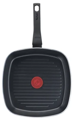 Грил тиган Tefal Simply Clean B5674053 26x26 см, незалепващо покритие, Thermo-Spot, черен