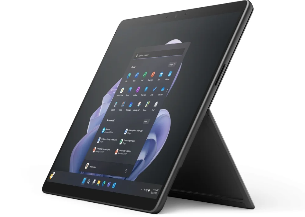 Microsoft Surface PRO 9, Intel Core i5-1235U, 13" (2880 x 1920) PixelSense Flow Display, Intel Iris Xe Graphics, 16GB RAM, 256GB SSD, Windows 11 Home, Graphite + Kaspersky Safe Kids 1-User 1 year Base License Pack