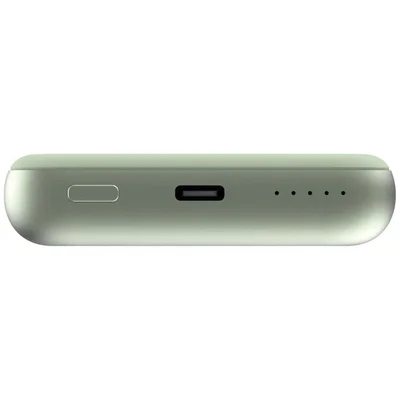 Външна батерия Verbatim MCP-10GN 10000 mAh USB-C PD 20W / Магнитно безжично зареждане 15W Зелен