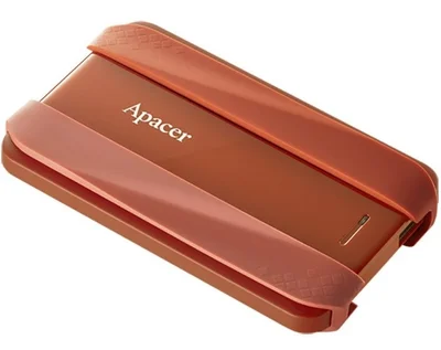 Външен твърд диск Apacer – AC533, 2TB, 2.5", USB 3.2, червен