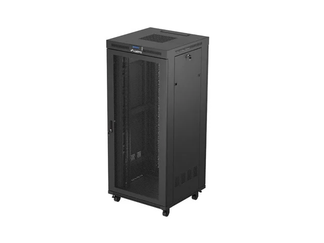 Lanberg rack cabinet 19" free-standing 37U/600X800 (FLAT PACK) with mesh door LCD black