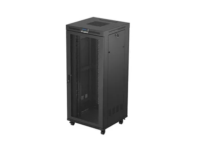 Lanberg rack cabinet 19" free-standing 37U/600X800 (FLAT PACK) with mesh door LCD black