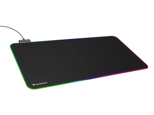 Геймърска подложка за мишка Genesis Boron 500 XXL RGB Logo 800x400 мм