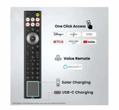 Hisense 55"U7S Pro, 4K Ultra HD 3840x2160, ULED, FALD, Quantum Dot, 165Hz, IPS, HDR 10+, HLG, Dolby Vision IQ, Dolby Atmos, Smart TV, WiFi 5GHz, WiFi Direct, BT, Anyview Cast,light sensor,Solar Powered Remote, 4xHDMI, 2xUSB, LAN, CI+, DVB-T2/C/S2, Black