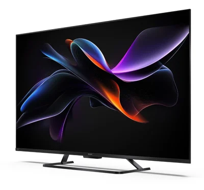 Sharp 55HR7265E, 55" QLED  GOOGLE TV, 4K 144Hz Quantum Dot 3840x2160 Frameless, AQUOS AI, DVB-T/T2/C/S/S2, Active Motion 1400, HDR10, Dolby Atmos, Dolby Vision, DTS:X, Google Assistant, HDMI eARC, Mini Composite/CVBS + Audio input, USB, Wi-Fi, Bluetooth