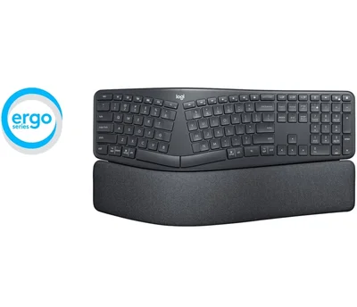 LOGITECH K860 ERGO Bluetooth keyboard - GRAPHITE - US INT'L
