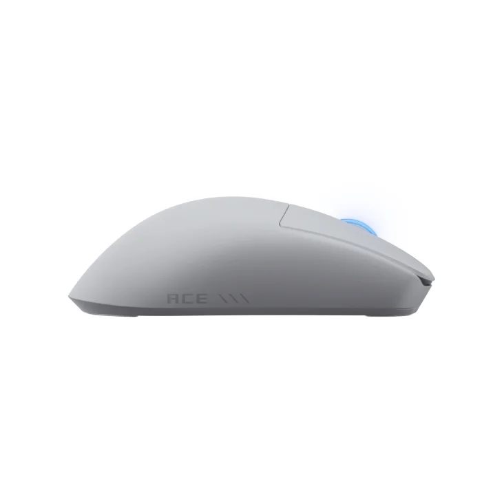 Asus ROG Harpe II Wireless Esports Gaming Mouse, 48g Lightweight, Symmetrical, AimPoint Pro 42K Optical Sensor, Optical Switches, 8K Polling, 5 Programmable Buttons, FPS Games (Moonlight White)