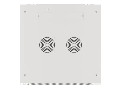Lanberg rack cabinet 19" wall-mount 6U/600x600 for self-assembly with metal door grey (flat pack)