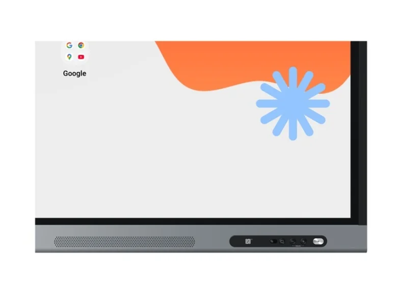 Samsung Interactive E-Board WA65FP 65" All-in-One Video Android OS 4K Digital Flipchart TOUCH 48MP Camera Wi-Fi, Black