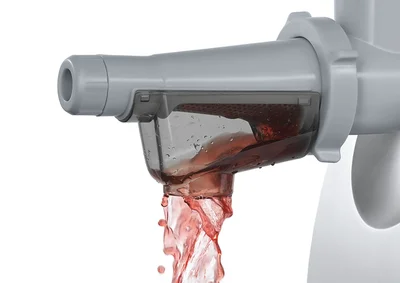 Bosch MFW67450, Meat mincer, ProPower 2000W, 3,5 kg/min, nr. 8, 3 sieves, kebbe attachment, juice extractor, reverse function, fruit press