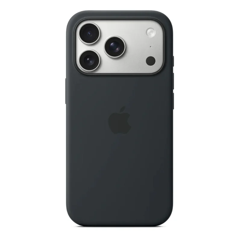 Apple iPhone 17 Pro Silicone Case with MagSafe – Black