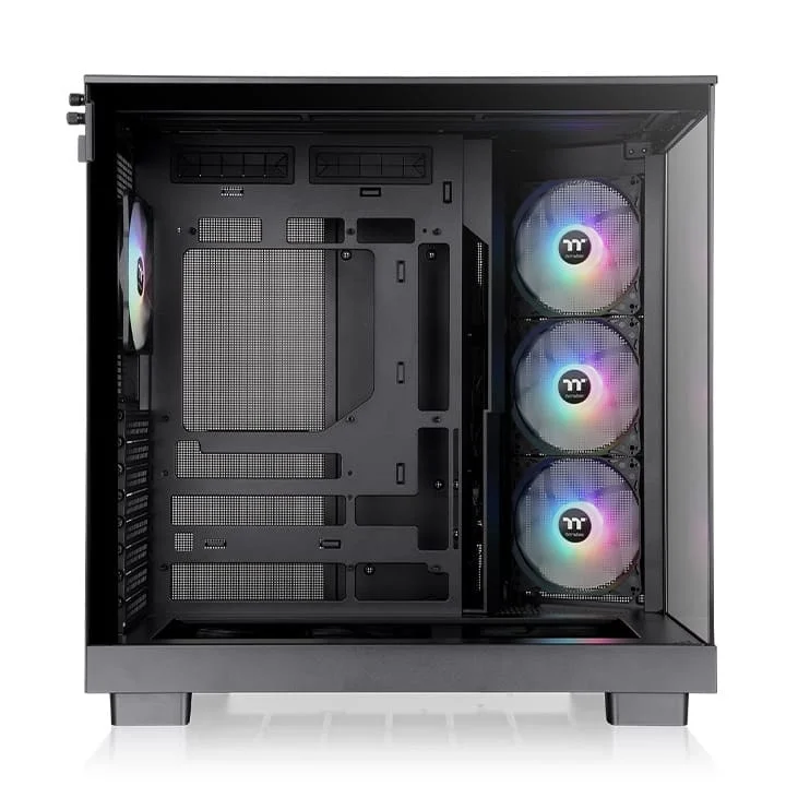 Кутия за компютър Thermaltake View 380 XL TG ARGB Middle Tower, черен