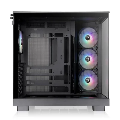 Кутия за компютър Thermaltake View 380 XL TG ARGB Middle Tower, черен