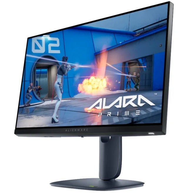 Dell Alienware AW2525HM, 25" LED, IPS AG, Full HD ( 1920 x 1080 ), 0.05 ms GtG, AMD FreeSync, NVIDIA G-SYNC, 1000:1, 400 cd/m2, 320Hz, HDMI, DP, USB 5Gbps, USB-A, Height Adjustable, Pivot, Swivel, Tilt, Black