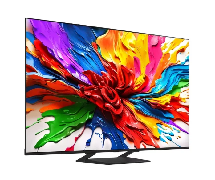 Телевизор LG 55QNED93A6A 55" 4K UHD QNED MiniLED, 120Hz, Alpha 8 AI, HDR10 Pro, webOS 24, ThinQ AI, Virtual 9.1.2 Up-mix, черен