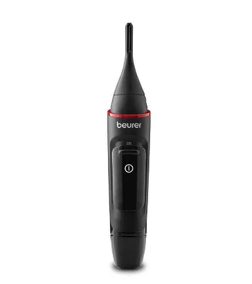 Beurer MN3X mini trimer; For trimming and shaping eyebrow, nose and ear hairs; 2 attachments and extra comb attachment 3/6 mm; Splash-proof (IPX4)