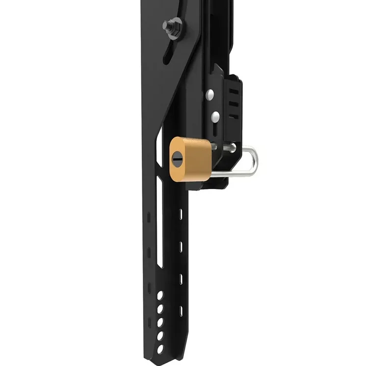 Стойка за стена Neomounts Level-750, 43-98", до 125 кг, накланяща се, заключваща се