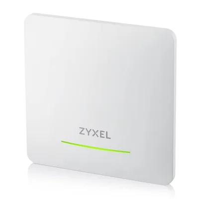 ZyXEL NWA50BEPRO, BE6500, (2.4GHz: 2x2:2, 5GHz or 6GHz: 2x2:2) MU-MIMO, Dual Radio 2.4 and 5 or 6GHz, 1 x 2.5G LAN Ports, PoE+ (802.3at), Standalone/Nebula Cloud Including Power Adapter