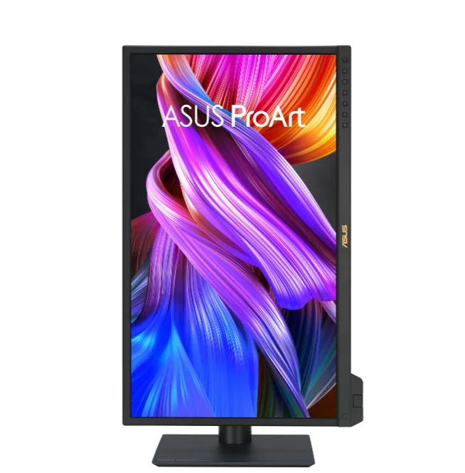 Asus ProArt Display PA24US Professional Monitor, 24'', IPS, 4K UHD (3840 x 2160), 350cd/m2,Built-in Motorized Colorimeter, Self/Auto Calibration, HDR-10, HLG, 99% Adobe RGB, 95% DCI-P3, DE < 1,12G-SDI, USB-C PD 80W, VESA DisplayHDR 600, Hardware Calibra