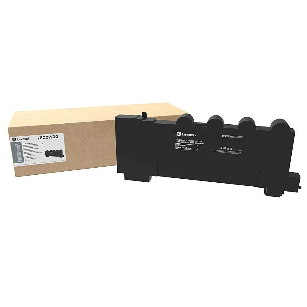 Контейнер за отпадъчен тонер Lexmark 78C0W00 за CS421dn, CS431dw, CS521dn, CS622de, CX421adn, CX522ade, CX622ade, CX625ade, CX625adhe, MC2325adw, MC2425adw, MC2535adwe, MC2640adwe, C2240, C2325dw, C2425dw, C2535dw, XC2235, XC4240 до 25 000 стр.