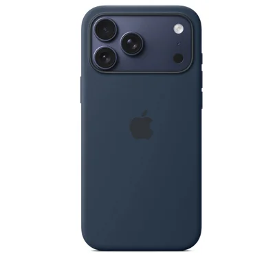 Apple iPhone 17 Pro Max Silicone Case with MagSafe – Midnight