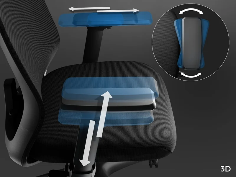 Genesis Ergonomic Chair Astat 200 Black