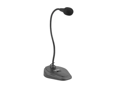 Микрофон NATEC Giraffe 2, динамичен, всенасочен, Mini Jack, 1.80 m, черен