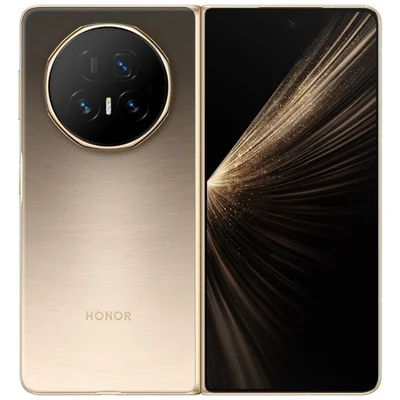 Смартфон HONOR Magic V5 Maybach-N49D 6.43" Foldable/ 7.95" unfolded, OLED, 16GB RAM, 512GB, Snapdragon 8 Elite 5G, 64+50+50MP, Android 15, Dawn Gold