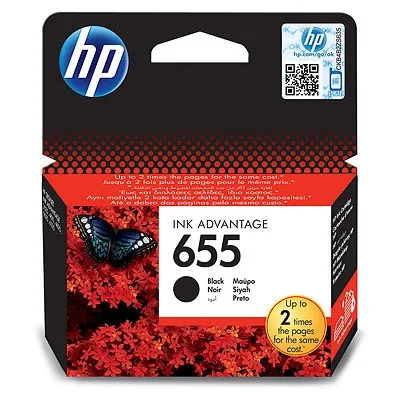 Мастило HP 655 Black