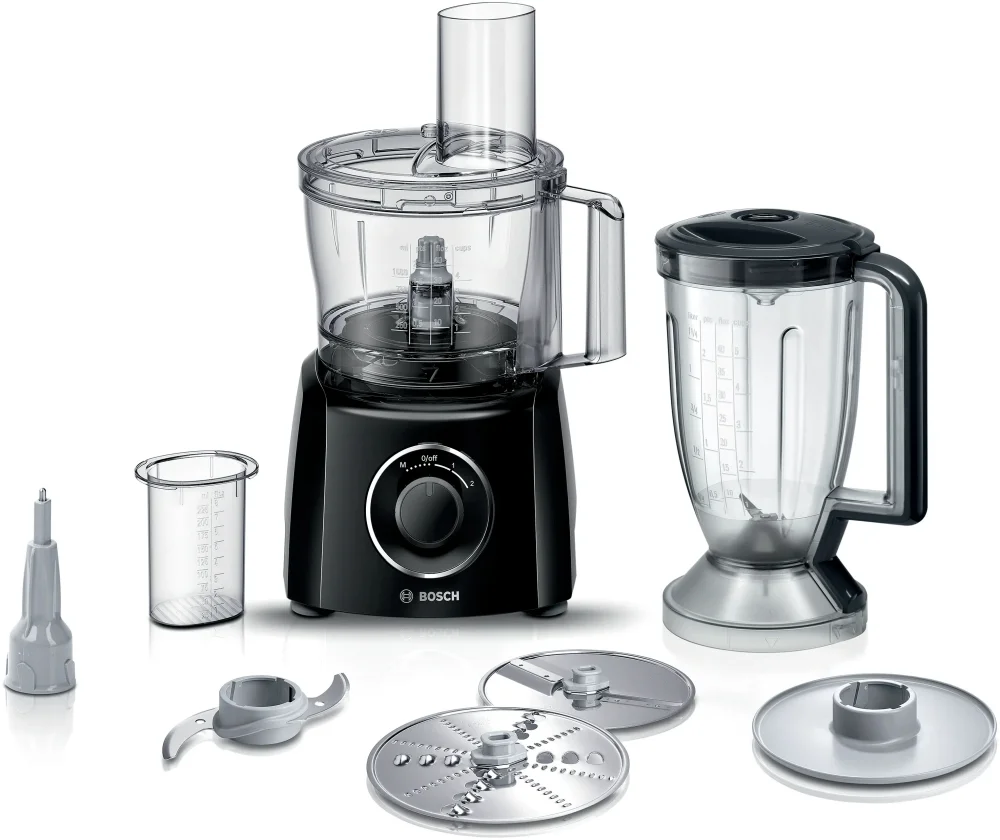 Кухненски робот Bosch MultiTalent 3 MCM3231B, 800W, 2.3l, черен