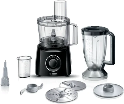 Кухненски робот Bosch MultiTalent 3 MCM3231B, 800W, 2.3l, черен