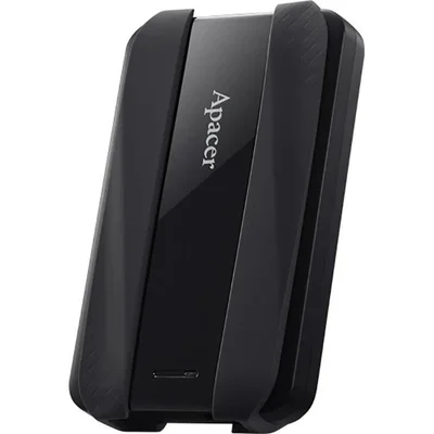 Apacer AC533, 5TB 2.5" SATA HDD USB 3.2 Portable Hard Drive Plastic / Rubber Jet black