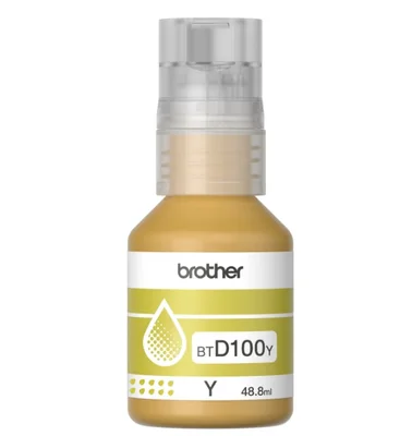 Мастило Brother BTD100Y жълто 48.8ml висок капацитет