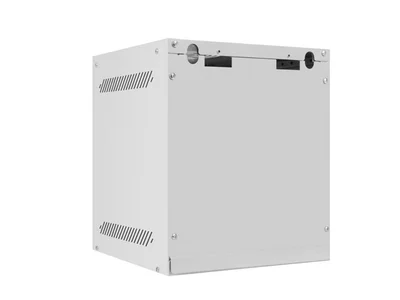 Lanberg rack cabinet 10" wall-mount 6U/280x310 for self-assembly with metal door grey (flat pack)