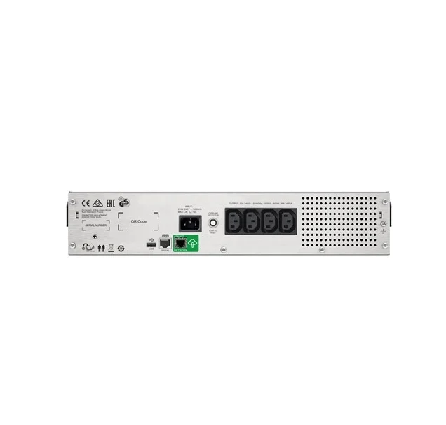 UPS APC Smart-UPS C SMC1500I-2UC, 1500VA, Rackmount 2U, LCD, APC SmartConnect, 900W, 4 изхода, Line-Interactive