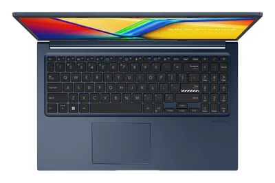 Asus Vivobook X1504VA-BQ5718NA,Intel Core 3 100U 1.2 GHz (10MB Cache, up to 4.7 GHz, 6 cores, 8 Threads), 15.6" FHD,(1920x1080),8GB DDR5 , SSD 256GB, Chiclet Keyboard with Num-key,No OS, Quiet Blue,US, no adapter