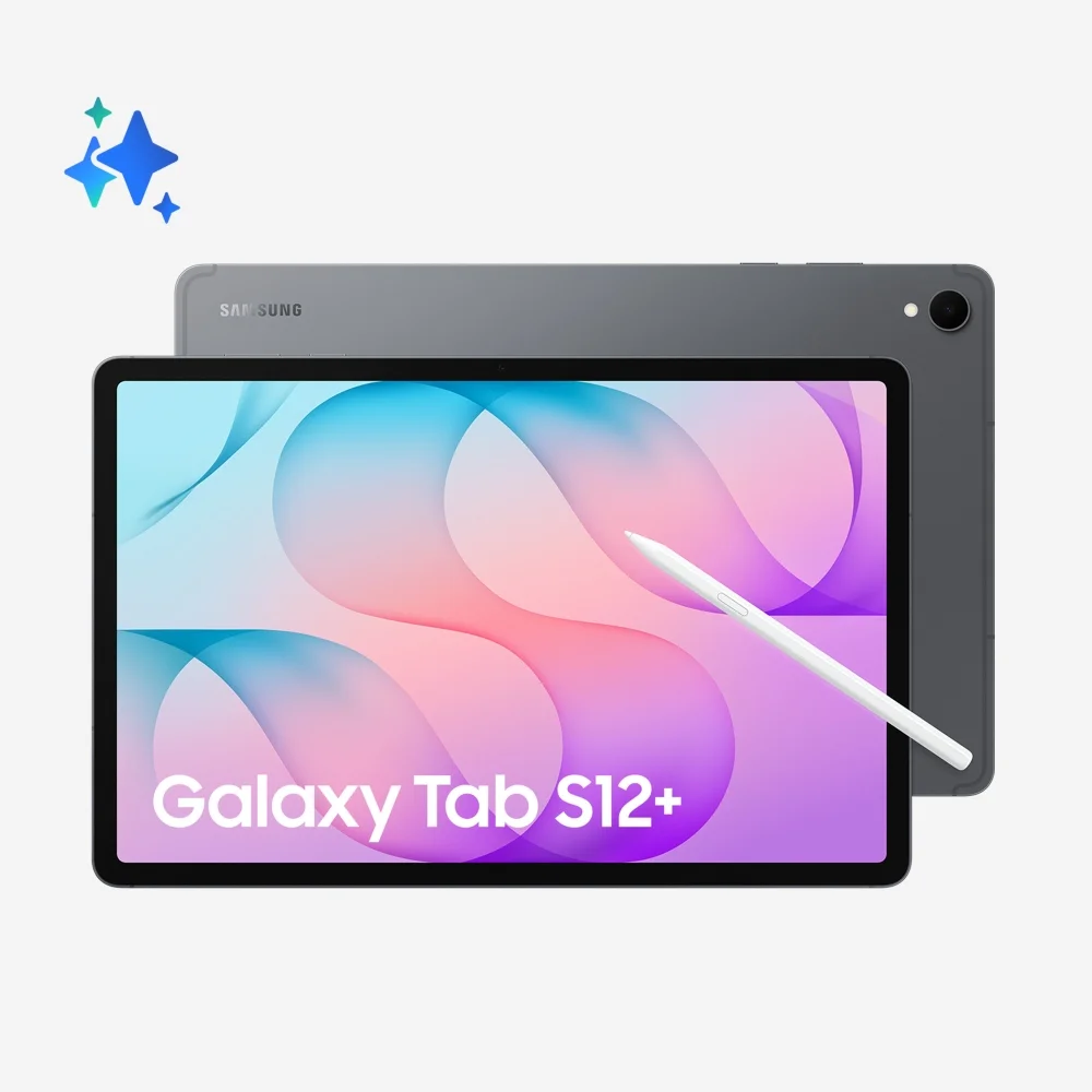 Таблет Samsung – Galaxy Tab S12+ SM-X840, 12.6", 12GB RAM, 256GB, сив