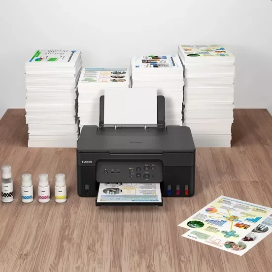 Мастилноструйно многофункционално устройство Canon PIXMA G3430 черен