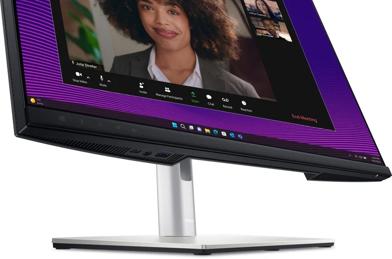 Монитор Dell P2724DEB 27" QHD IPS, уеб камера, високоговорители, микрофон, USB-C, DisplayPort, HDMI, RJ-45, регулиране