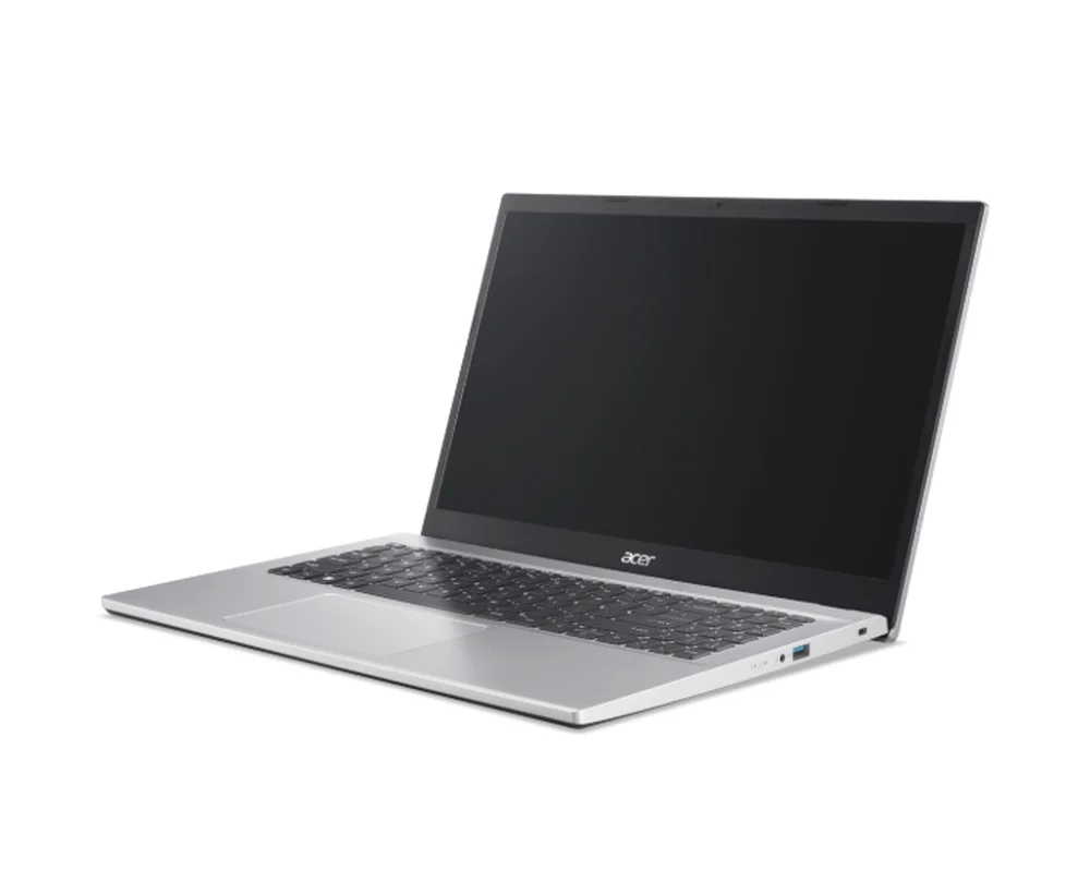 Acer Aspire Go 15, AG15-42P-R493, AMD Ryzen 7 5825U,(up to 4.30GHz, 16MB), 15.6" FHD (1920x1080) IPS SlimBezel LCD, 1*16GB DDR4 3200MHz (1 slot free), 512GB PCIe NVMe SSD, AMD Radeon, HD Cam, WiFi, BT 5.2, Kbd, No OS, Pure Silver