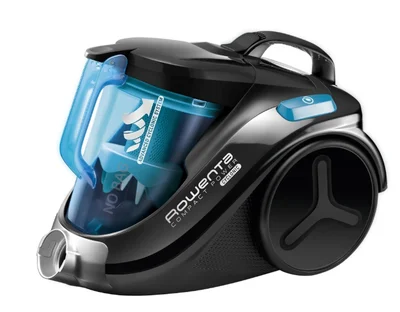 Прахосмукачка Rowenta RO3731EA Compact Power 750W без торба, черна/синя