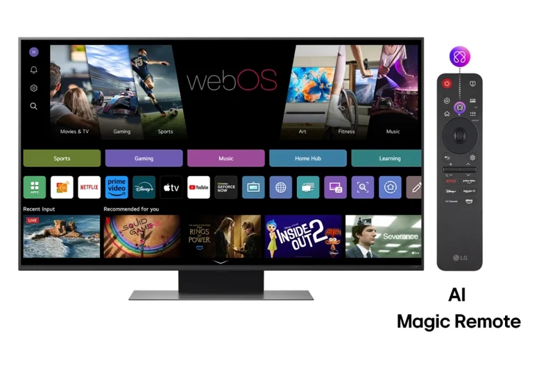 LG 50QNED86A3C, 50" 4K QNED HDR Smart TV, 3840x2160, 60Hz Native (VRR 144Hz), DVB-T2/C/S2, Alpha 7 AI Processor, HDR 10 PRO, webOS 25 ThinQ, 4K Upscaling, WiFi 5, Dolby Vision, Bluetooth 5.1, AirPlay 2, LAN, CI, HDMI, SPDIF, Stand