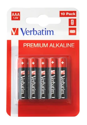 Батерии Verbatim AAA алкални 10 броя