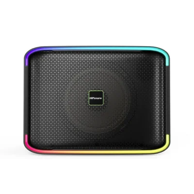 Тонколона HiFuture Event Horizon Black 3-лентова, 100W, Bluetooth 5.3, DynaBoost бас, DC12V, Karaoke, Dancing Light, до 8 часа, TWS Mode