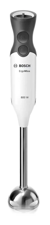 Bosch MS61A4110, Blender, ErgoMixx, 800 W, Included transparent jug, White, anthracite