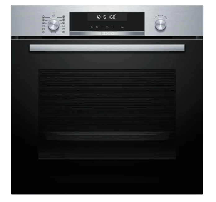 Bosch HBG578ES3 SER6, Oven A+, Pyro+Hydro, 10 HM, AutoPilot 30, 1 lvl rail, SoftClose&SoftOpen, Air Fry tray, inox